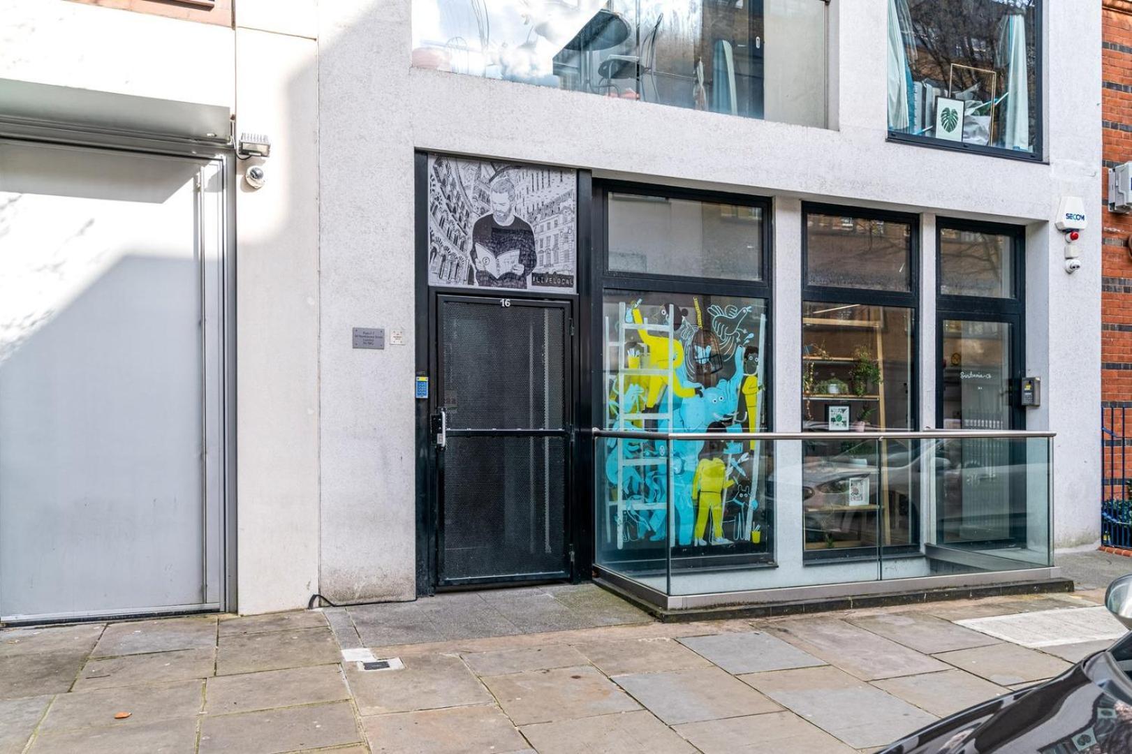ロンドンTrendy Kings Cross Flatアパートメント エクステリア 写真